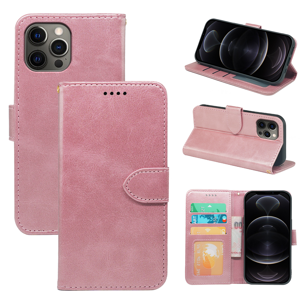 iPhone 13 Series Book Flip Case Leather Wallet
