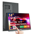 14 Inch Portable Touch Screen Monitor - Gaming Computer Extended Display 14"