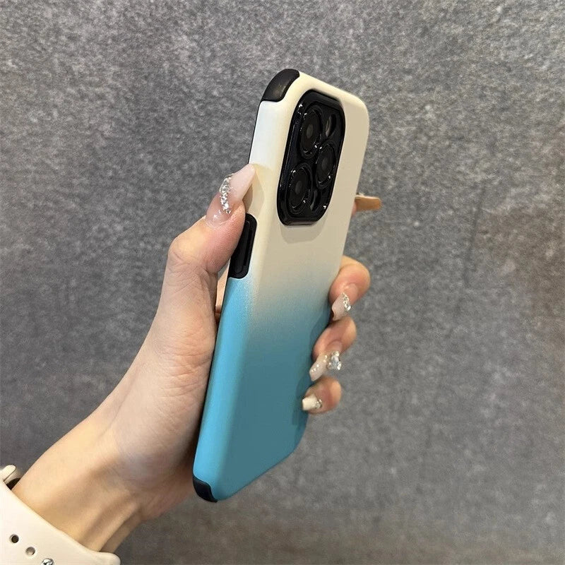 iPhone 15 Series 2-Piece Colour Gradient Case