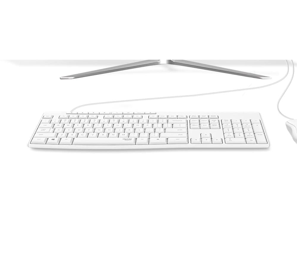 23.8" All-in-One PC, Intel i5-12450H 8-core, 16GB RAM, 256GB SSD, includes wired keyboard & mouse. Pre-installed Windows 11 Pro, ideal for home and office 