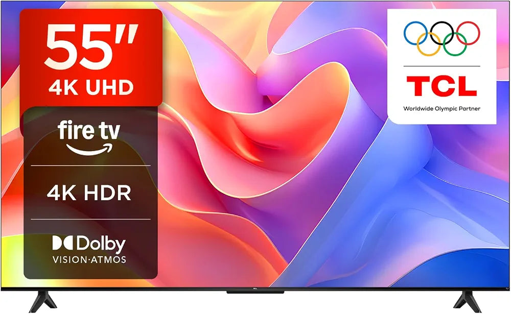 TCL 55PF650K 55-inch 4K Ultra HD, HDR TV, Smart LED Fire TV 