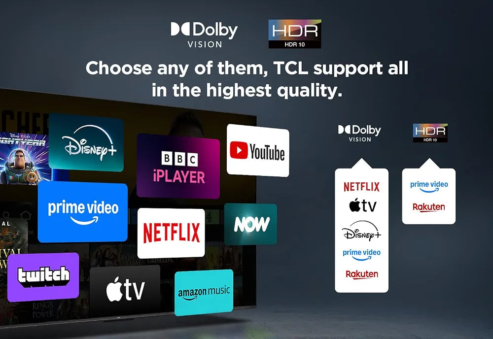 TCL 55PF650K 55-inch 4K Ultra HD, HDR TV, Smart LED Fire TV 