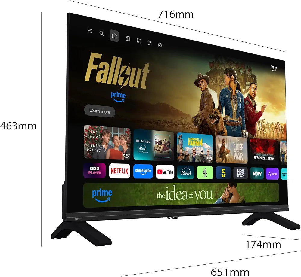 Toshiba 32" HD LCD Smart Fire TV