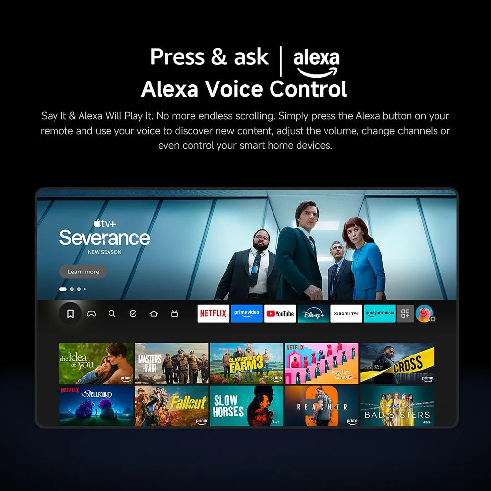XIAOMI TV F 32, 32 Inch , HD, Smart TV, Fire TV, Dolby Audio™, DTS Virtual:X S Alexa Voice Control, Works with Apple AirPlay, [Model Year]