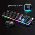 RGB Gaming Keyboard and Mouse Set USB LED for PC Laptop Illuminated Combo