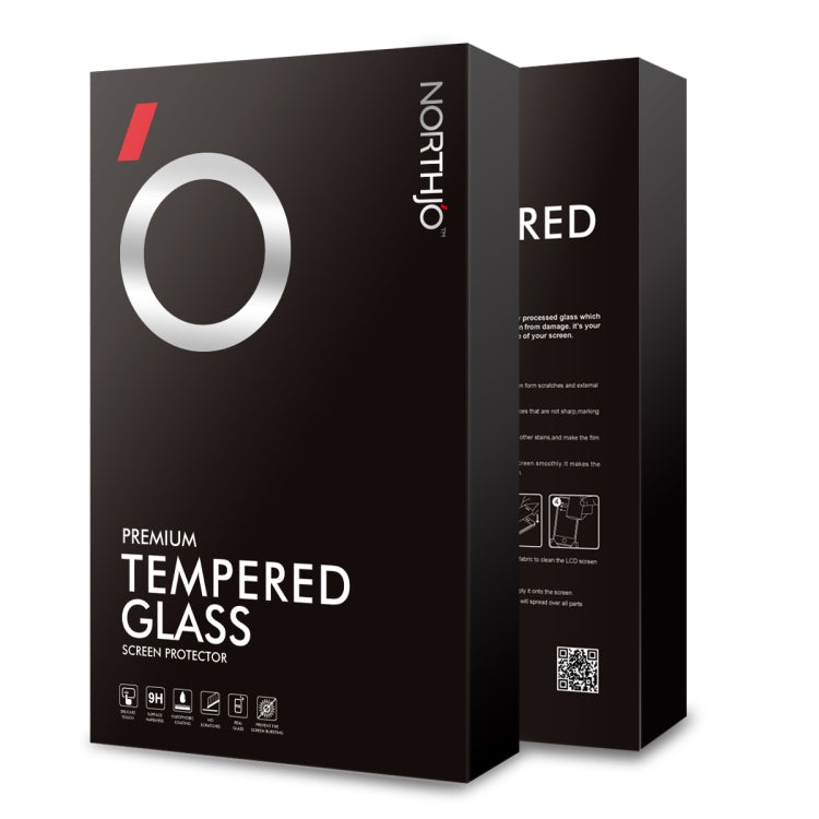 NORTHJO 2pcs Tempered Glass Film with Installation Frame - For iPhone 16 Pro Max