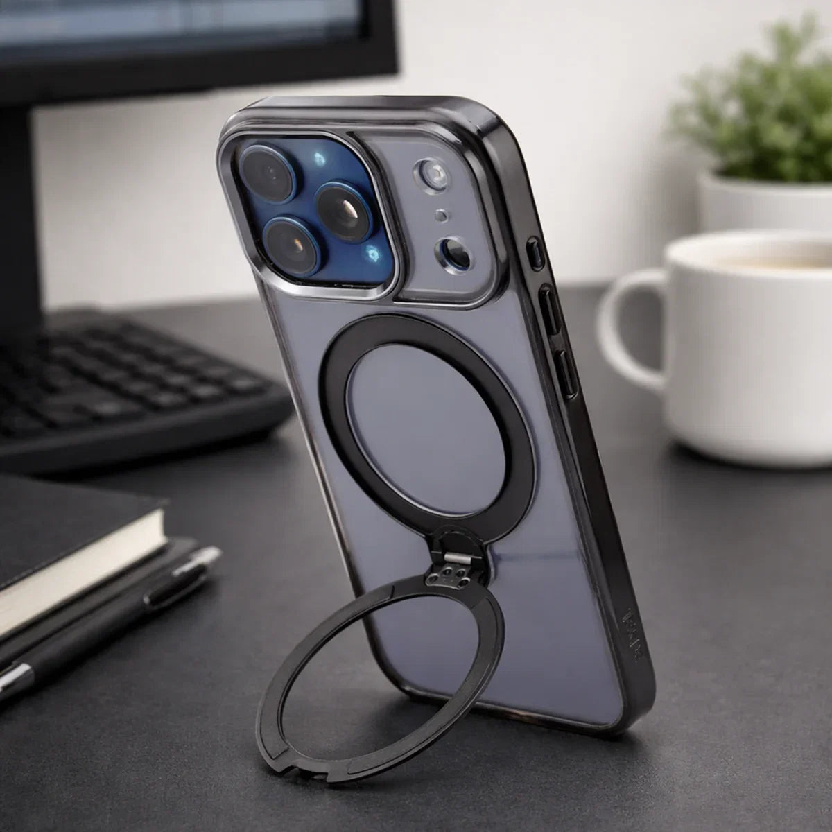 Phone Base Crystal 360 Case for iPhone 17 Pro/Pro Max