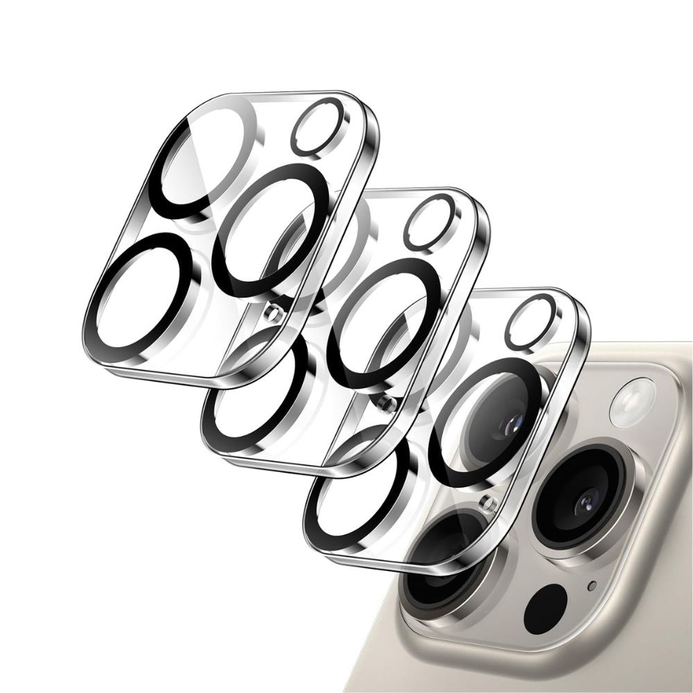 iPhone 15 Pro Max / 14 Pro Max / 16 Pro Max Camera Lens Protector, Full Cover, iPhone 12–16