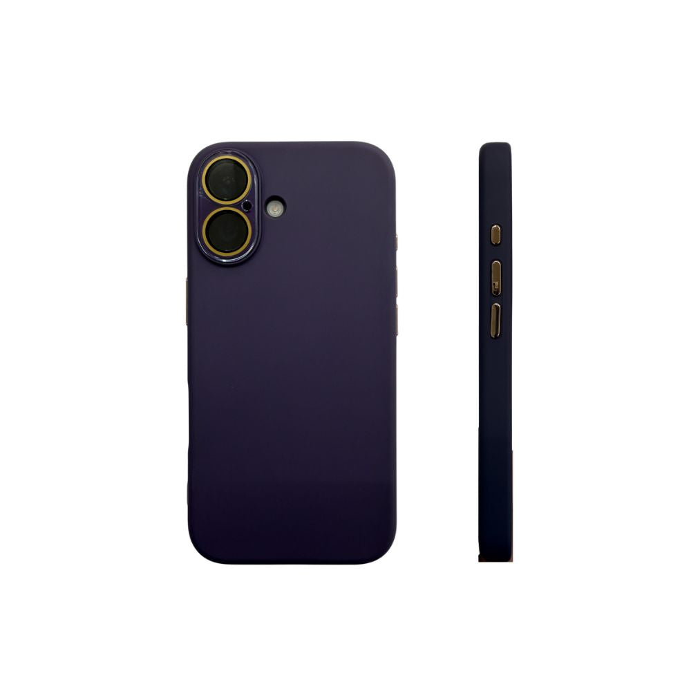 iPhone 16 Series Silicone Lens Protector Case