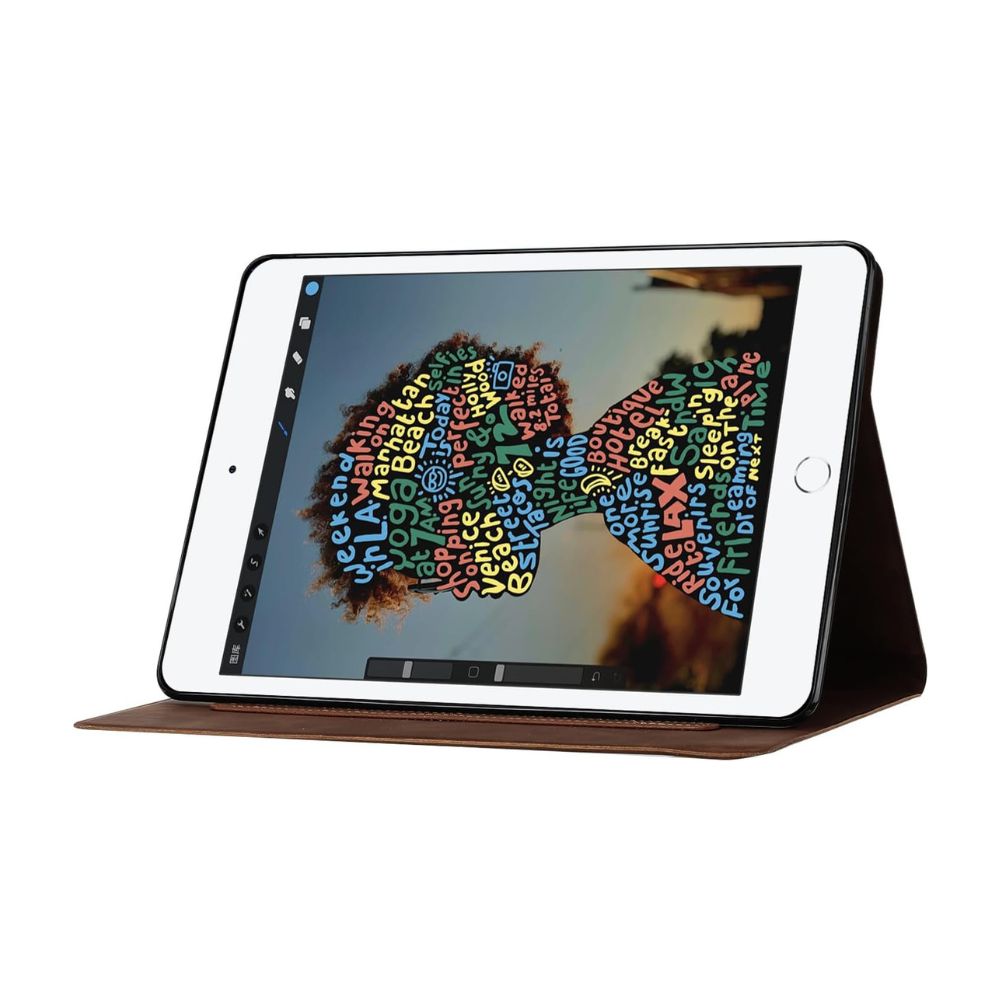 iPad 10.2/Air/Pro 10.5 Book Flip Leather Case with Magnetic Closure