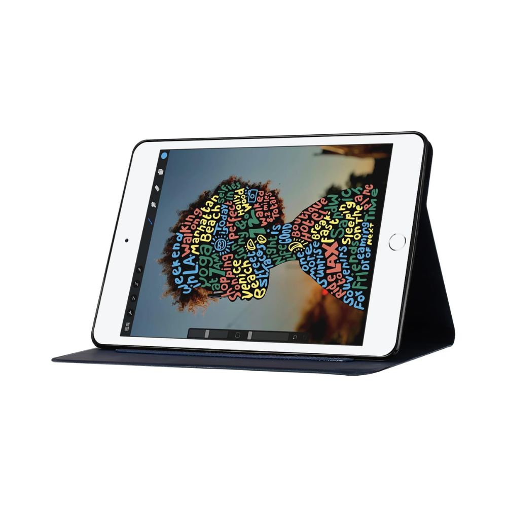 iPad Mini 6/7 Book Flip Case Leather Wallet with Magnetic Closure