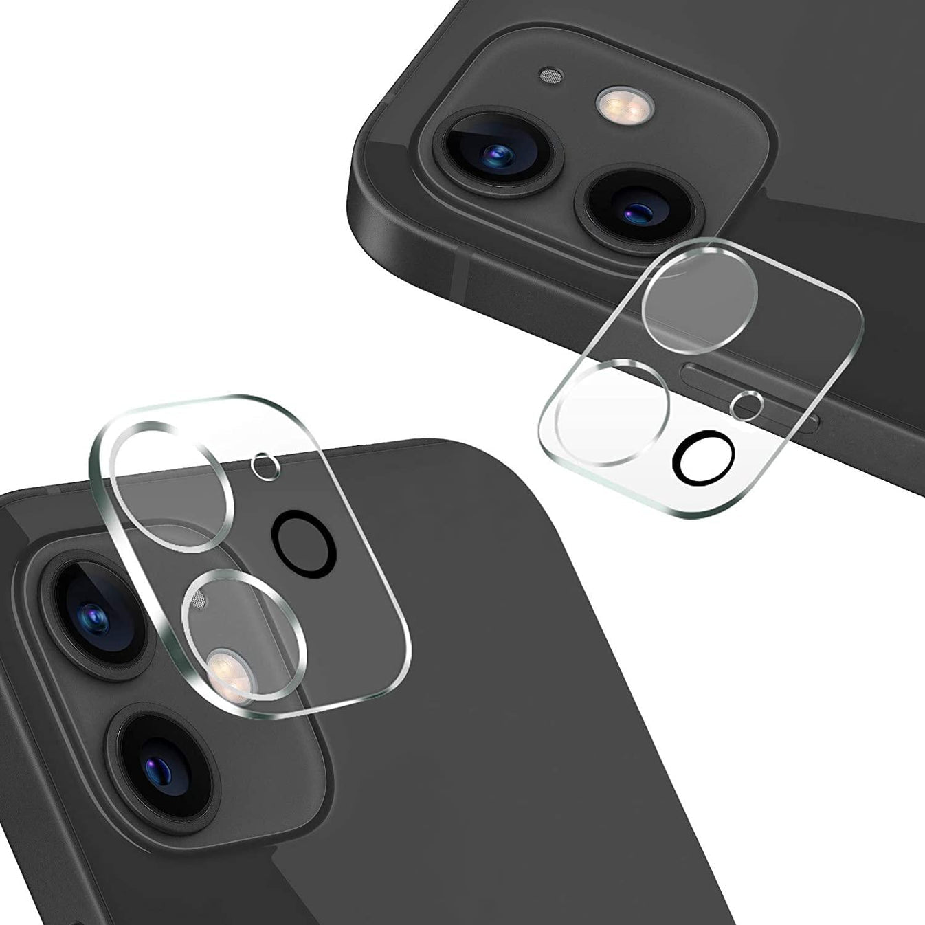 iPhone 15 Pro Max / 14 Pro Max / 16 Pro Max Camera Lens Protector, Full Cover, iPhone 12–16