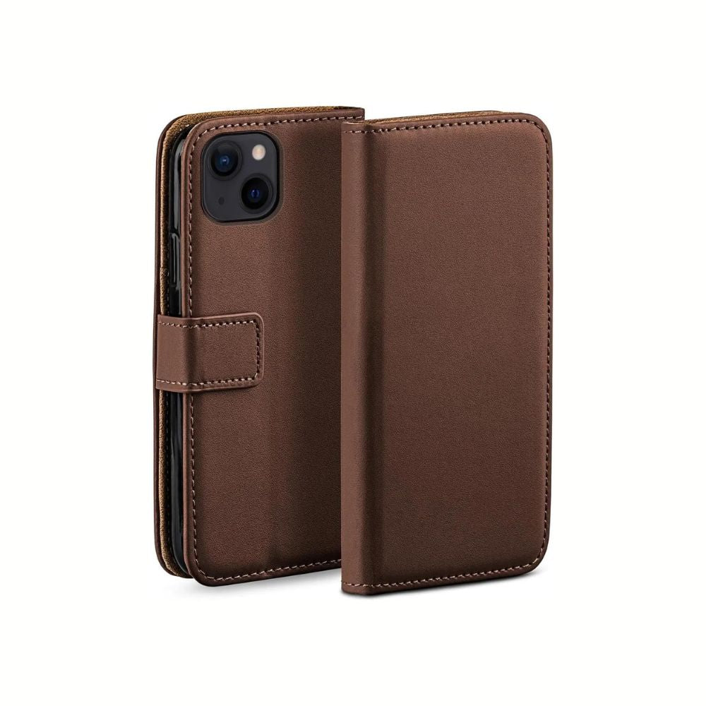 iPhone 15 Series Book Flip Case Leather Wallet