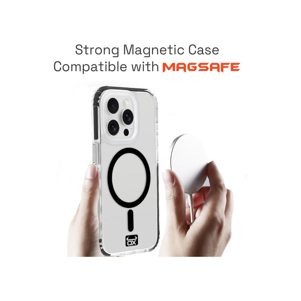 iPhone 15 Pro Ox Grip Case Bear Black