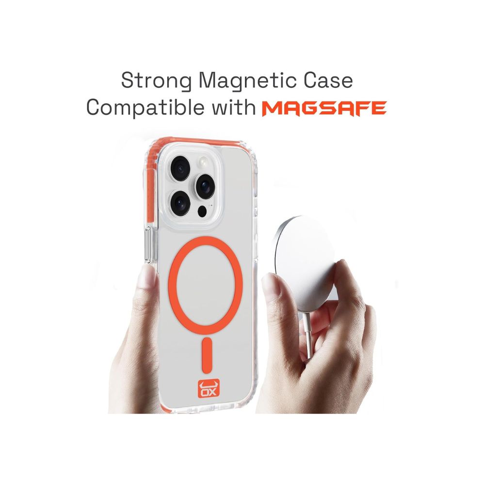iPhone 15 Pro Max Ox Grip Case Robin Red