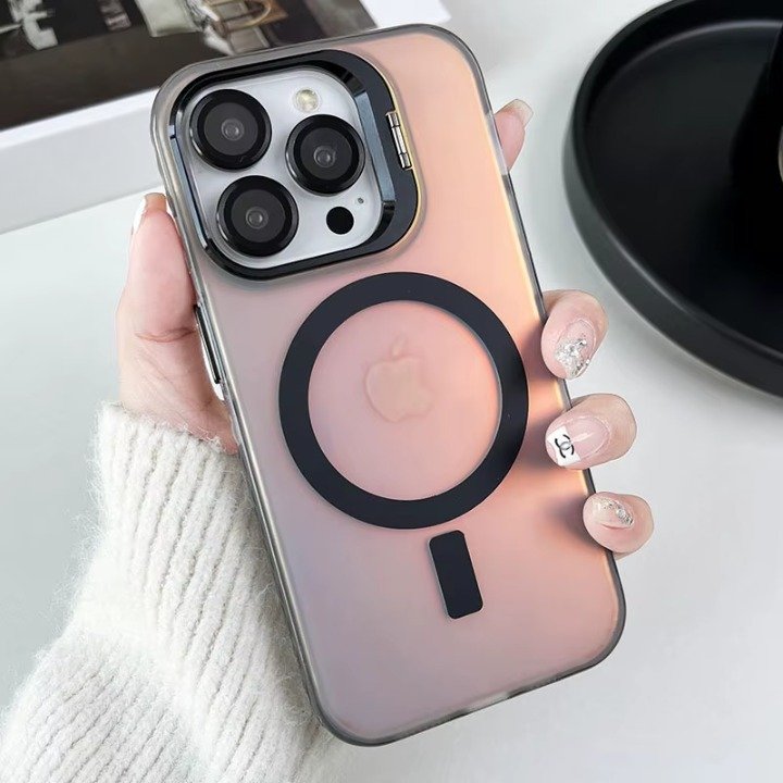 iPhone 16/16 Pro Max Hard Case With KickStand MagSafe Compatible