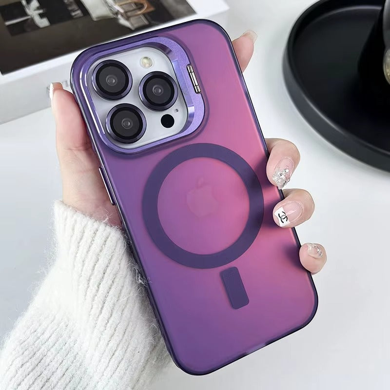 iPhone 16/16 Pro Max Hard Case With KickStand MagSafe Compatible