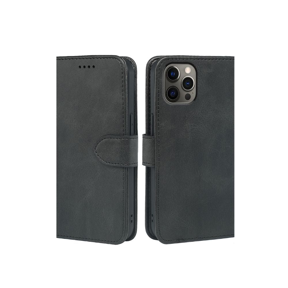 iPhone 15 Series Book Flip Case Leather Wallet
