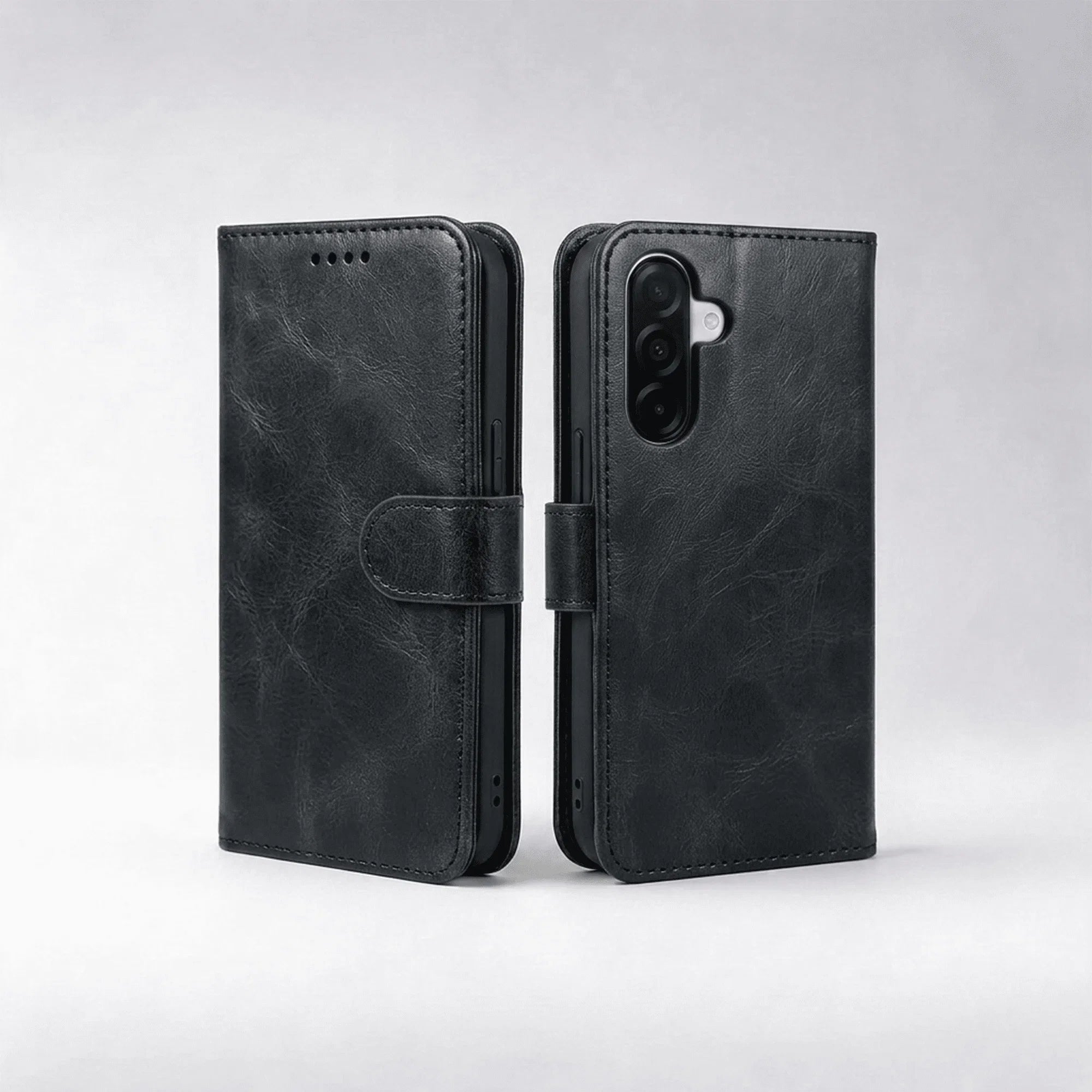 Samsung Galaxy S26 Series Book Flip Case Leather Wallet