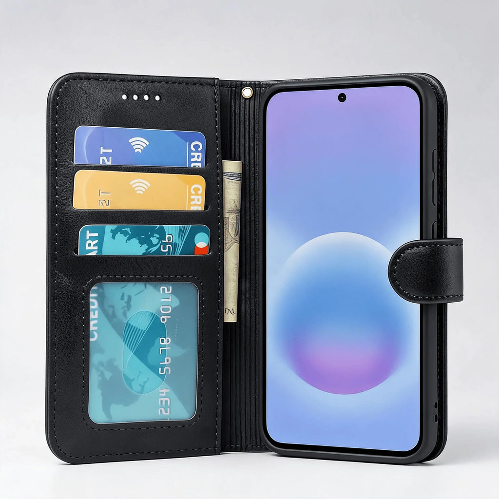 Samsung Galaxy S22 Series Book Flip Case Leather Wallet