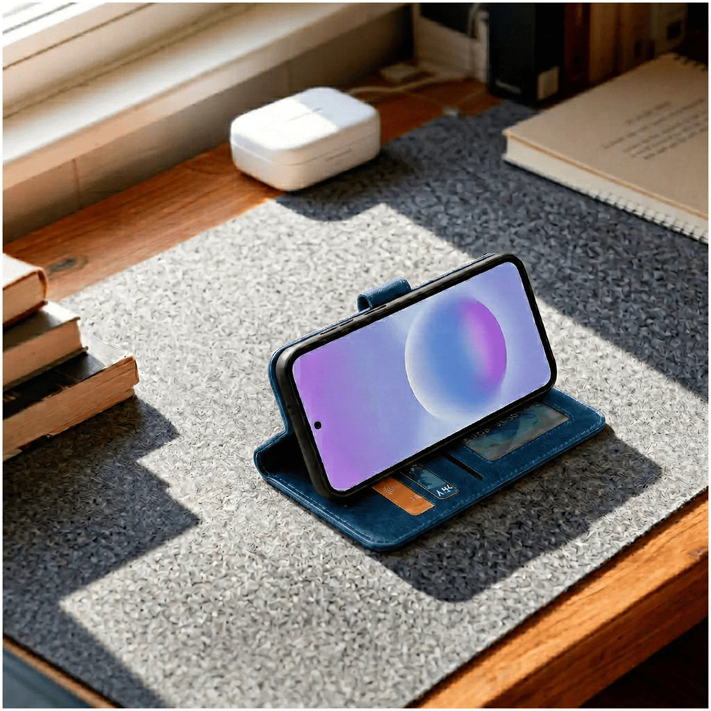 Samsung Galaxy A37 Book Flip Case Leather Wallet