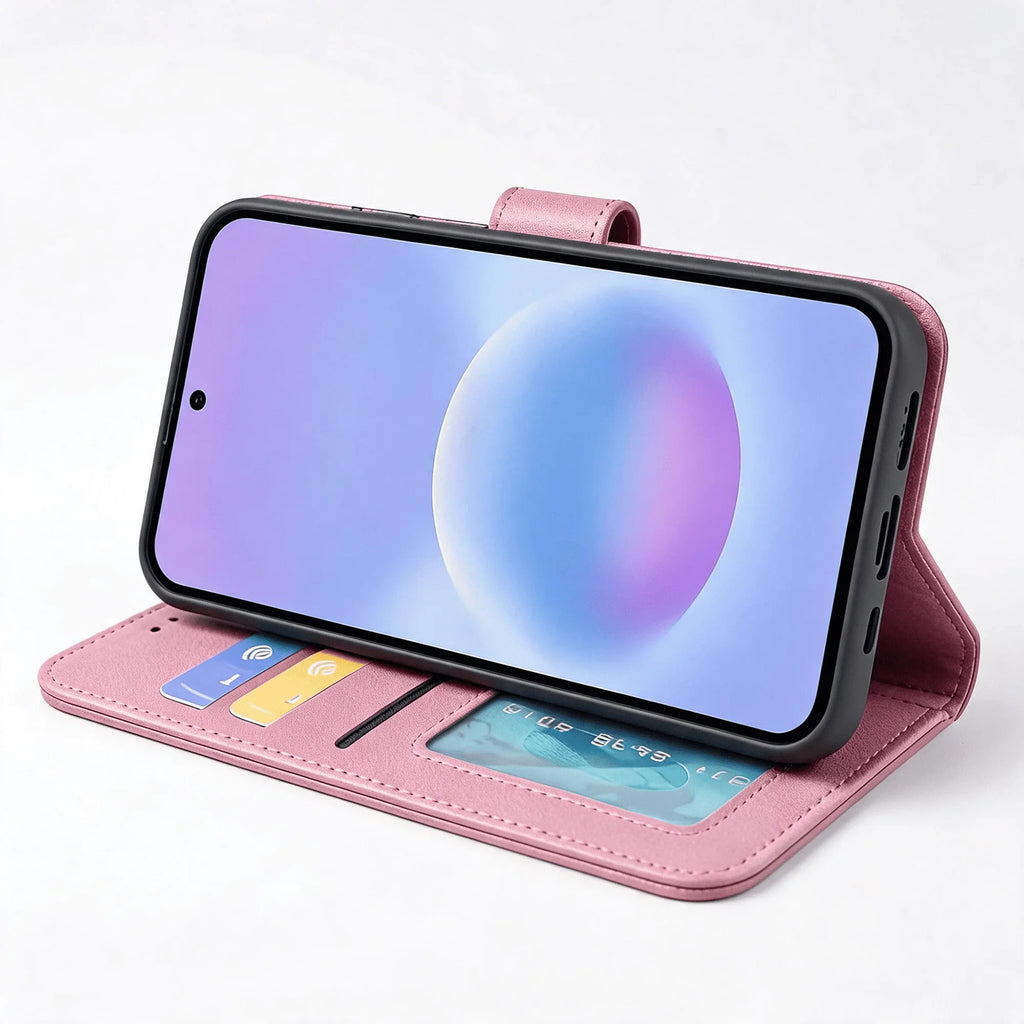 Samsung Galaxy A37 Book Flip Case Leather Wallet