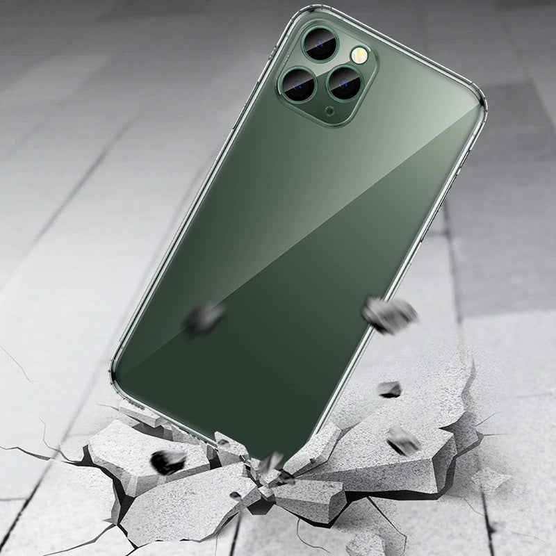 Soft TPU Clear Case with Dust Plug - For iPhone 16e